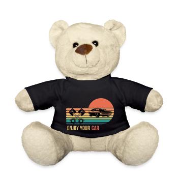Enjoy your Car - Teddy Bear - black - Front