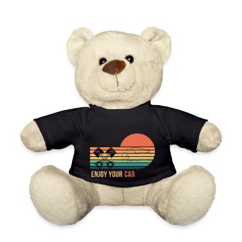 Enjoy your car - Teddy Bear - black - Front