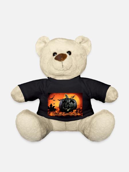 Halloween pumpkin - Teddy Bear - black