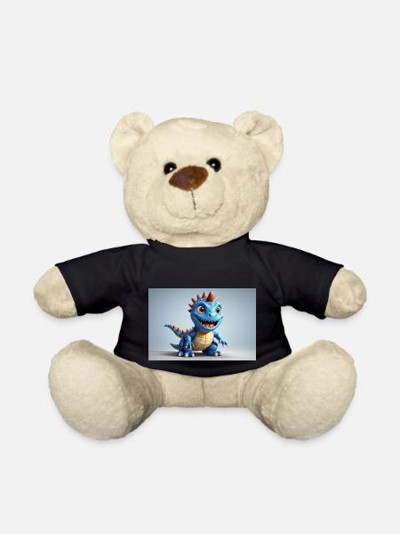Monster 6 - Teddy Bear - black