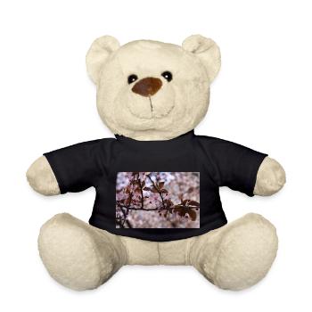 Arbre en fleur (Myrobolan ou Prunier-cerise) - Nounours - noir - Devant