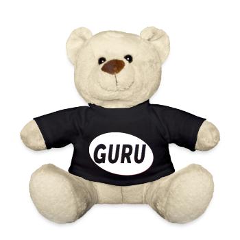 GURU - Teddy Bear - black - Front