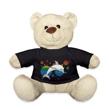 Delfin - Teddy - Schwarz - Vorne