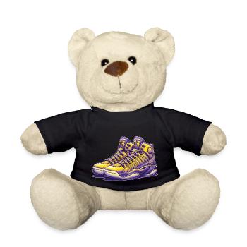 Basketballspieler - Teddy - Schwarz - Vorne