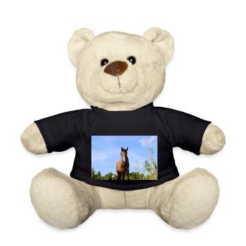 Pferd - Teddy - Schwarz - Vorne