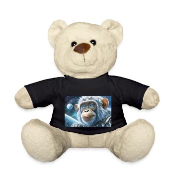ALIVE 3024 0201 Space, animal, monkey, planet - Teddy Bear - black - Front