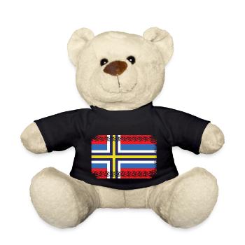suède suède scandinavie le nord viking norvège - Nounours - noir - Devant