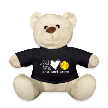 Softball-Spieler Softball - Teddy - Schwarz - Vorne