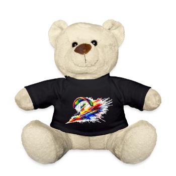 Paraglider - Color Splash - Teddy Bear - black - Front
