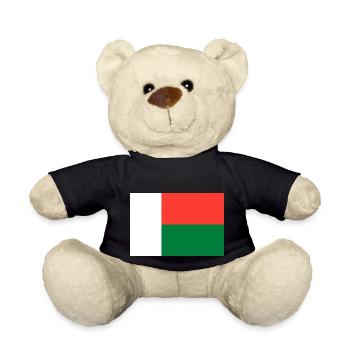 Madagascar - Teddy Bear - black - Front