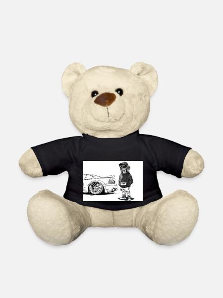 Tuner Dachshund - Teddy Bear - black