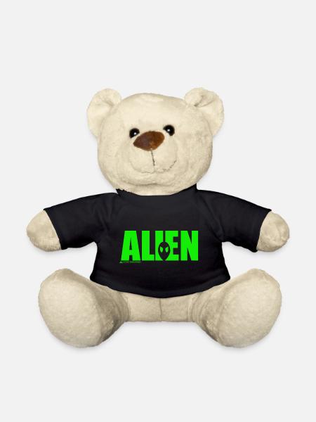 alien shadow - Teddy Bear - black