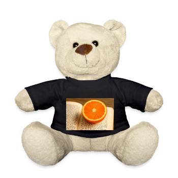 Hêtre et orange - Nounours - noir - Devant