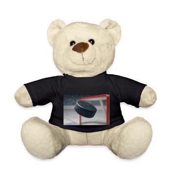 Sport - Eishockey - Teddy - Schwarz - Vorne