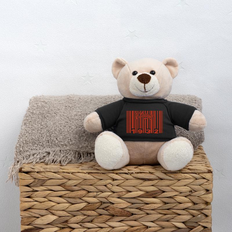 vintage 1932 né en 1932 93 ans bar code anniversai Nounours