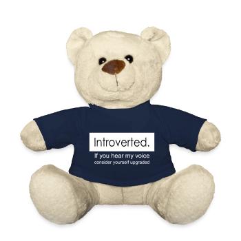 introvert - Teddy Bear - french navy - Front