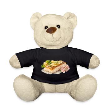 Zitronen Dill Lachsfilet  - Teddy - Schwarz - Vorne