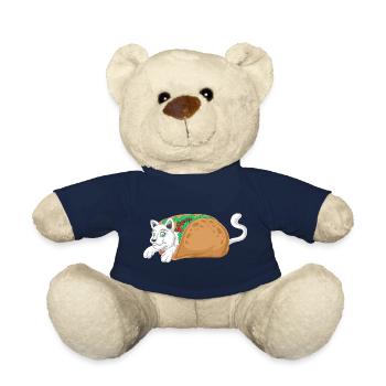 Chemise Taco Cat - Nounours - bleu marine - Devant