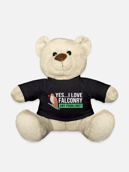 Falke Falknerei Chirp - Teddy - Schwarz