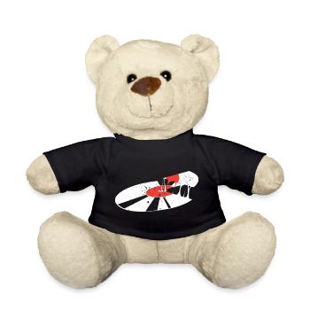 Vinyl - Teddy Bear - black - Front