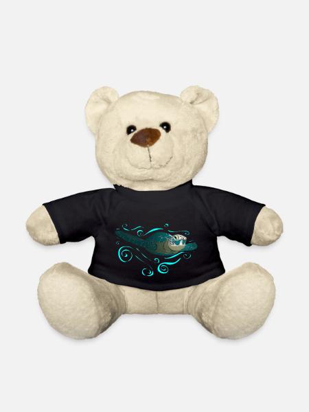 Wasserschildkröte - Teddy Bear - black