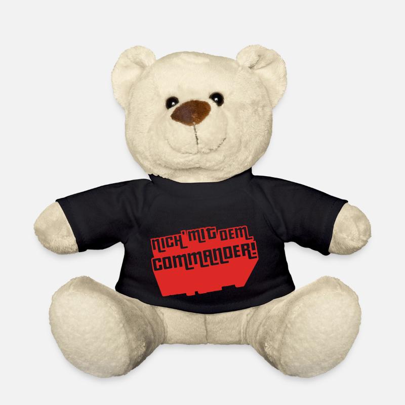 Nich' mit dem Commander! - Teddy - Schwarz