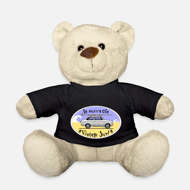 Vintage Surf - Teddy - Schwarz