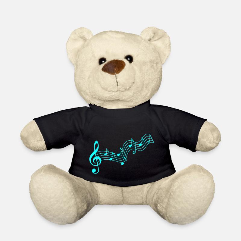 Musique Partitions - Nounours - noir