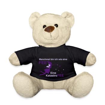 sarkasmus Fee design geschenkidee cooles spruch - Teddy - Schwarz - Vorne