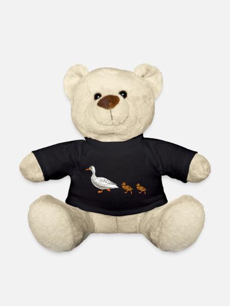 duck - Teddy Bear - black
