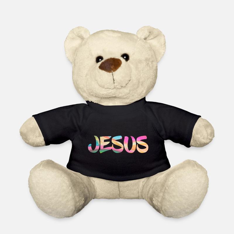 Jesus - Teddy - Schwarz