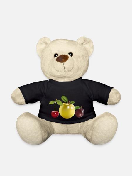 Obst - Teddy - Schwarz