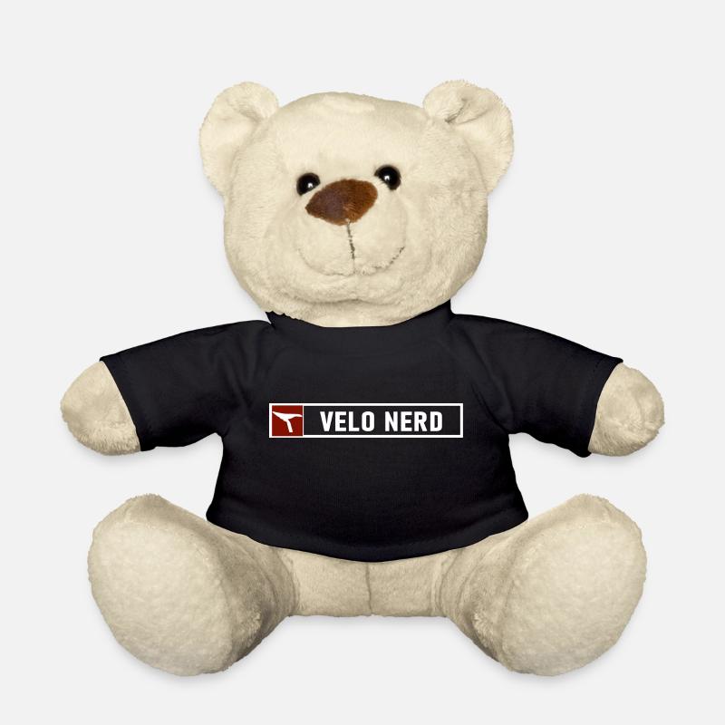 Velo Nerd - Teddy - Schwarz