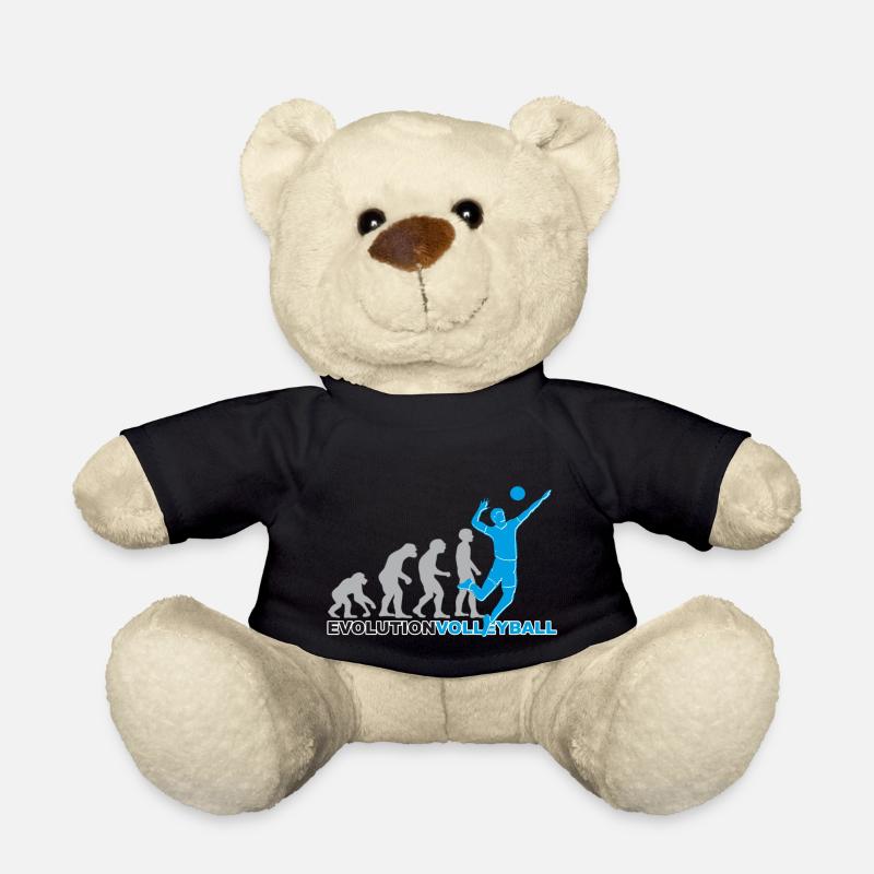 Évolution des joueurs de volley-, de volley-, de volley- - Nounours - noir