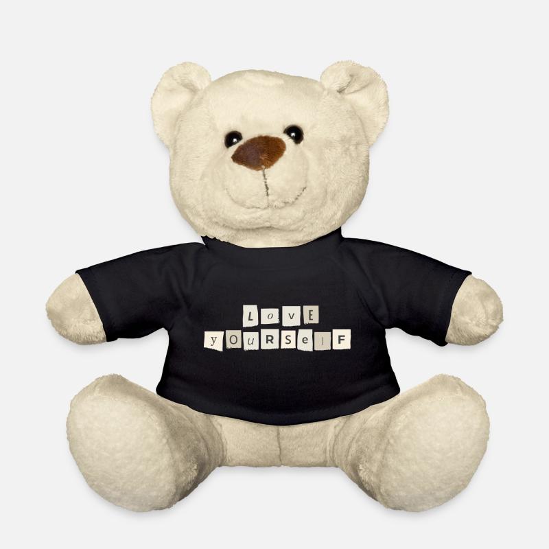 Love yourself - Teddy Bear - black