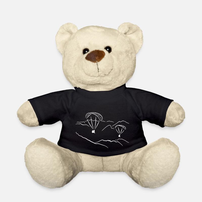 Pilot Paragliding Paraglider Gleitschirm - Teddy - Schwarz