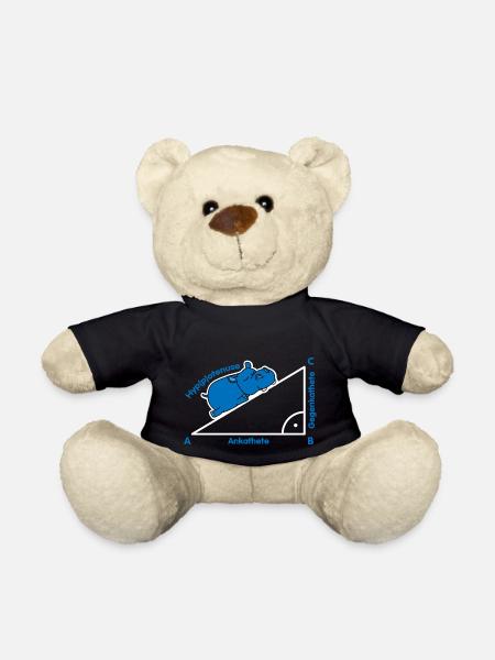 Mathematik Humor Hypotenuse - Teddy - Schwarz