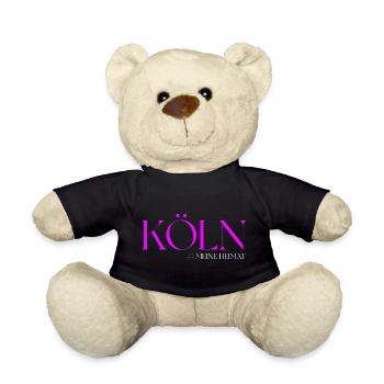 Köln meine Heimat - Teddy - Schwarz - Vorne