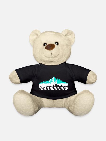 trailrunning mountains - Teddy Bear - black