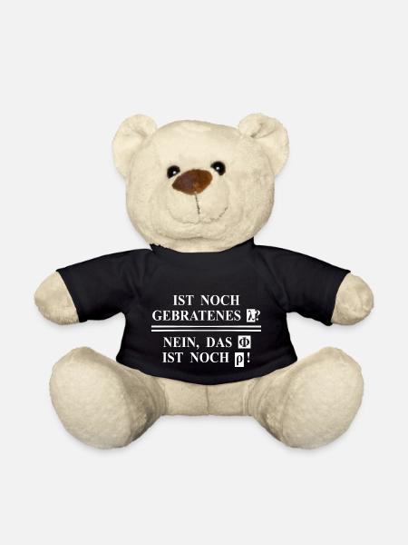 Lustiger Spruch - Physik - Mathe - Chemie - Teddy - Schwarz