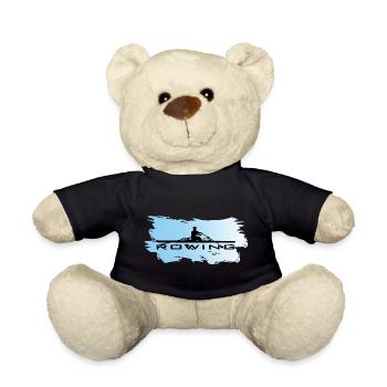 Rudern, Einer Ruderer, Wasser - Teddy - Schwarz - Vorne