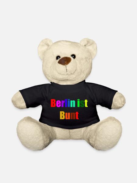 Berlin ist bunt - Teddy - Schwarz