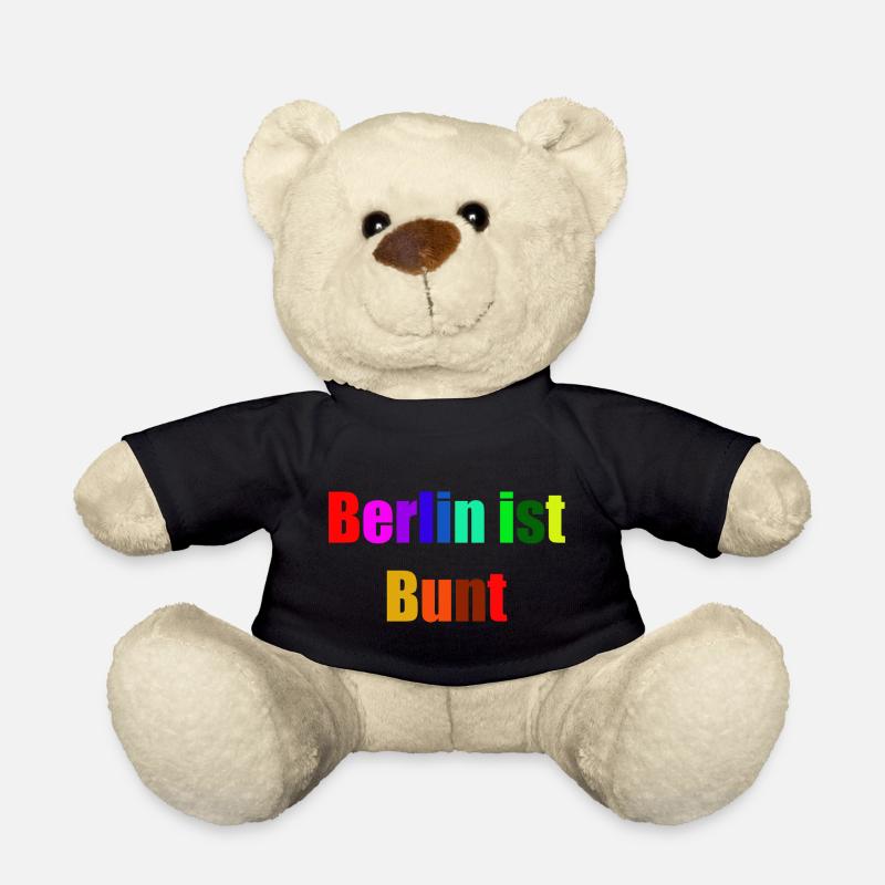 Berlin ist bunt - Teddy - Schwarz