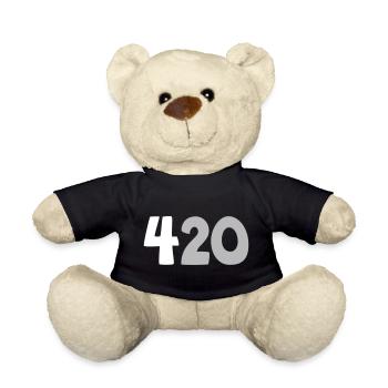 420 | 4,20 | Couleur de conception réglable - Nounours - noir - Devant