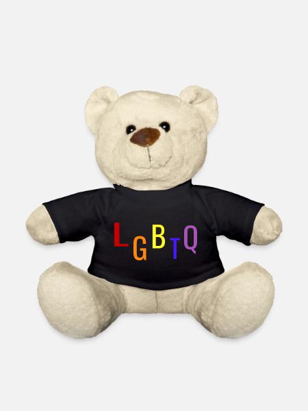 LGBTQ - Teddy - Schwarz