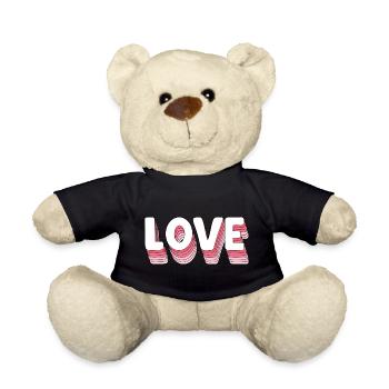 Amour - Nounours - noir - Devant