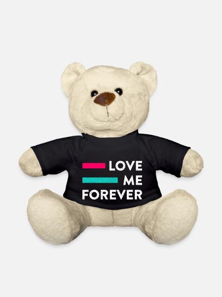 Love Me Forever - Teddy - Schwarz