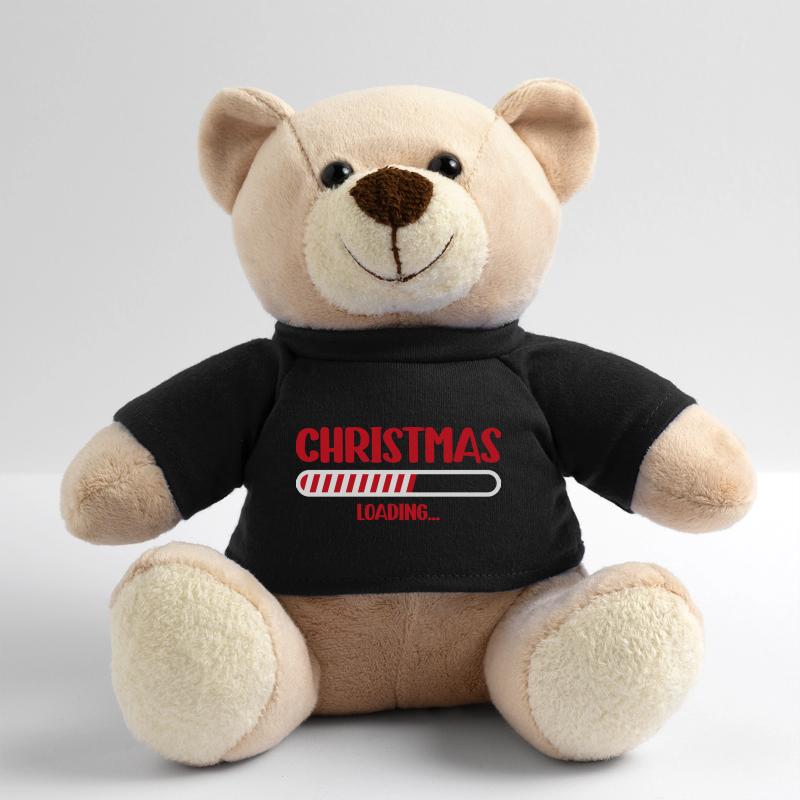 Christmas Loading Progress Bar Teddy Bear