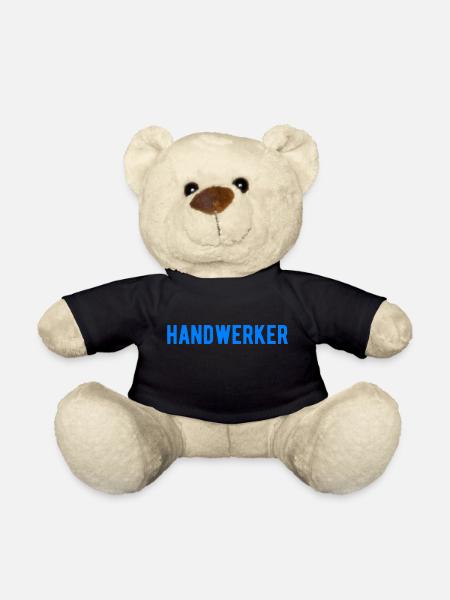 Handwerker Azubi Meister Geselle - Teddy - Schwarz