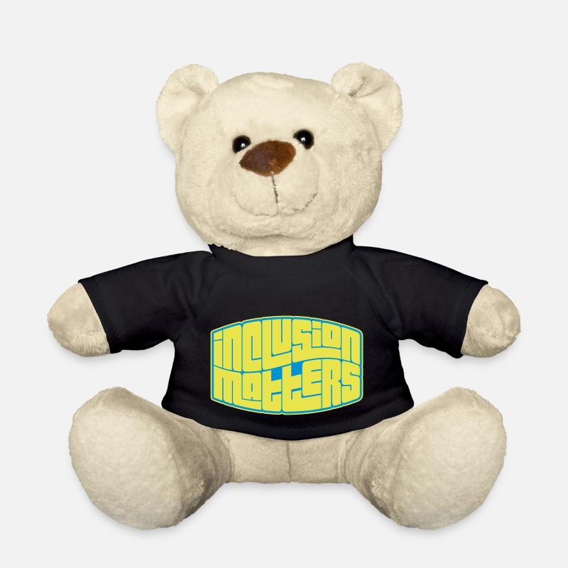 inclusion matters Logo Zitat - Teddy - Schwarz